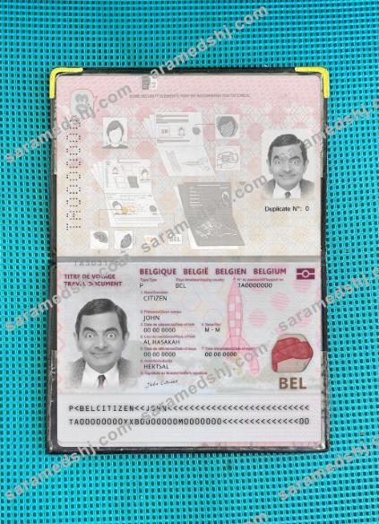 Belgium passport 2022-present photolook